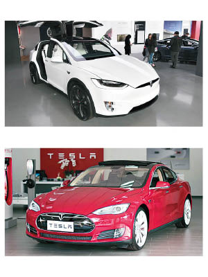部分Model X（上圖）及Model S（下圖）接受電池管理軟件更新。
