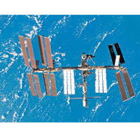 實驗在國際太空站內進行。