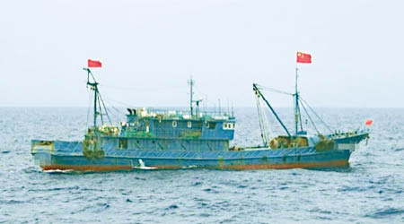中國漁船不時前赴日本海域。