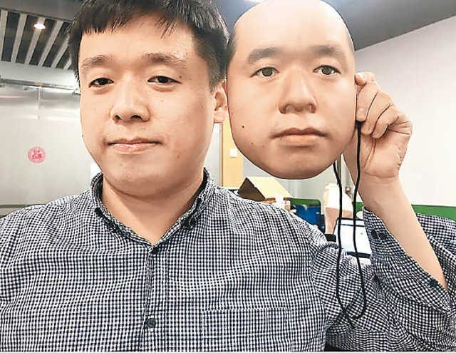 美企測試  3D面具騙過人臉識別  攻陷  支付寶  微信  機場