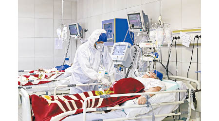 伊朗是中國以外最多新冠肺炎死亡病例的國家。（美聯社圖片）