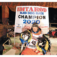 沃納在艾迪塔羅德狗拉雪橇比賽奪冠。