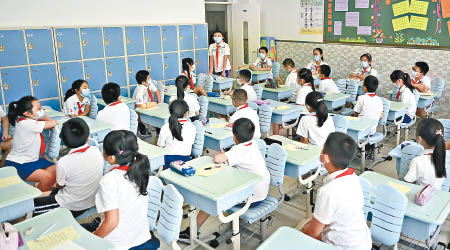 北京小學延期復課。（中新社圖片）