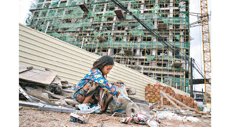 柬埔寨獲美國援助，貧民生活可望得到改善。（美聯社圖片）