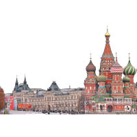 俄羅斯首都莫斯科亦在行程之列。