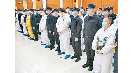 遼寧：多名被告聽取法庭判決。