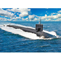 構思中的哥倫比亞級核潛艇是美軍新一代裝備。