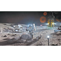 太空人日後探索月球及傳輸影像將會更方便。