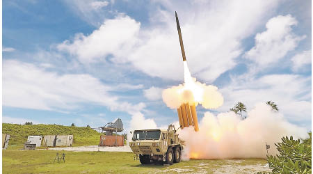 南韓部署薩德導彈防衞系統，招致中方反制。