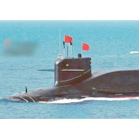美國商業衞星疑拍到解放軍094型戰略核潛艇。
