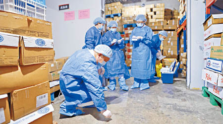 上海市加強進口冷鏈食品監管，防範疫情輸入風險。（中新社圖片）