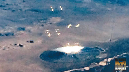 片段顯示，UFO曾在51區附近出現。
