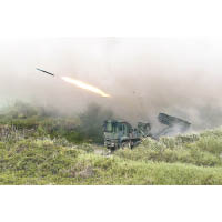 台軍：台軍將測試雷霆2000火箭彈。
