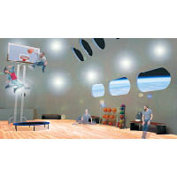 酒店內將設有籃球場，在低重力下，球員可以跳到籃架的高度。