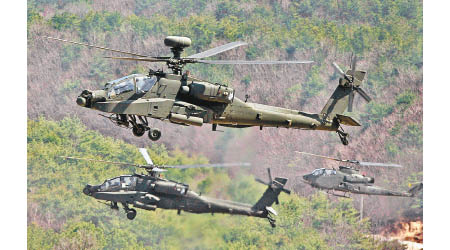 南韓向美國增購阿帕奇攻擊直升機。