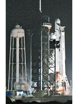 獵鷹9號火箭發射前已進行多項測試。