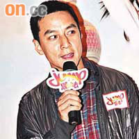 吳彥祖表示拍喜劇拍上癮。