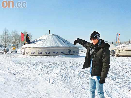 陳鍵鋒雪地飄移籌款圖片1