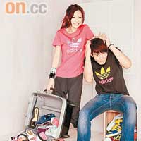 JM與徐正曦拍檔，笑言想將成篋鞋攞返屋企。