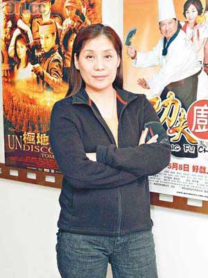 楊盼盼喜歡參與電影製作，能夠有更大發揮。