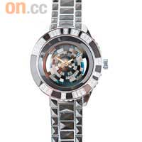 Dior Christal Mysterieuse黑色藍寶石水晶鑽石腕錶$200,000