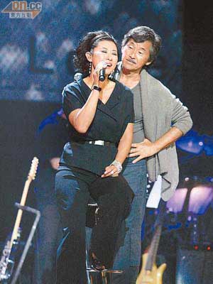 林子祥與葉蒨文合唱成為全晚高潮。