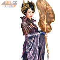 陳喬恩演鐵扇公主，與城城做對手戲，她說是一大挑戰。