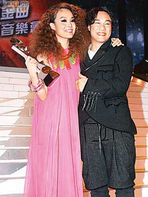 祖兒與陳奕迅都是每年傳媒大獎的大熱人選，今年兩人不用再爭。（資料圖片）