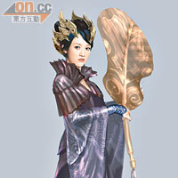 「鐵扇公主」陳喬恩自言是影壇新丁，故心情仍很緊張。