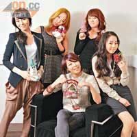 Wonder Girls五位成員對香港演唱會甚為期待。