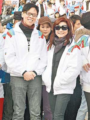 樂易玲（右）、陳志雲對崔建邦事件表關注。