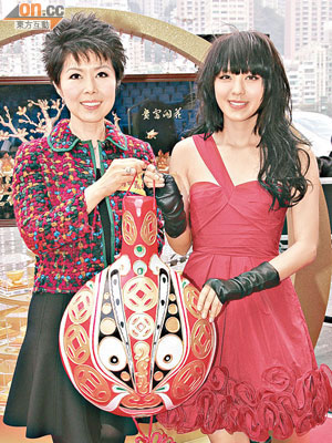 官恩娜（右）與關菊英都表示想在兔年自資出碟。