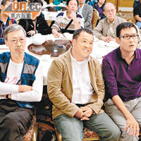 由志偉（左二）主演的《我》片票房暫時領先。