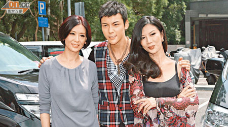 飾演舞男的陳偉霆與夏文汐（左）、吳家麗有大量的親熱鏡頭。（資料圖片）