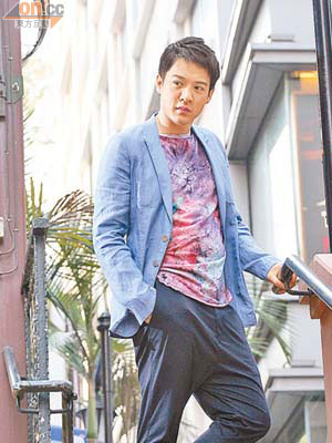 陳智燊近年走出「明珠台主持」框框，接拍一套又一套電視劇，做個「真演員」。