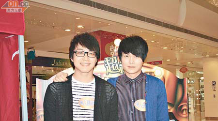 吳業坤（左）與胡鴻鈞都表示未曾被人引誘吸毒。