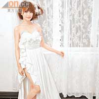 Miki將設計名為「Loving Yeung」系列的婚紗。
