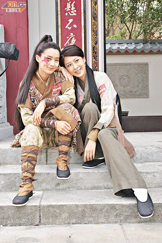 陳敏之在新劇《東西宮略》中與陳法拉齊齊做女主角。