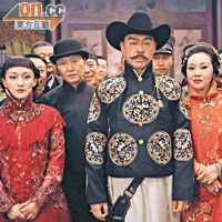 飾演大軍閥的青雲於戲中有七個老婆。
