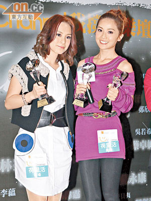Twins在網上電台頒獎禮奪得三個獎項。