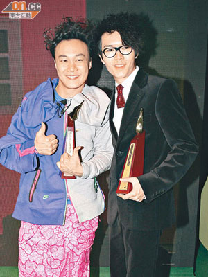 陳奕迅與方大同是叱咤頒獎禮常客。（資料圖片）