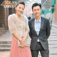 周麗淇與王浩信在劇中飾演情侶，有不少對手戲。