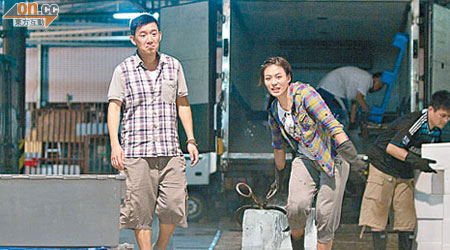 江若琳和杜汶澤在《高》片有不少對手戲。