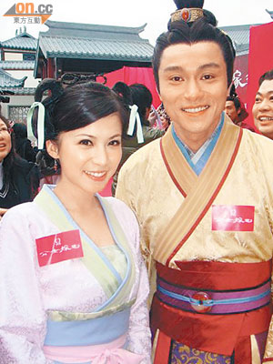 梁麗瑩曾在《公主嫁到》與黃浩然合作。（資料圖片）