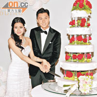 王浩信與陳自瑤在去年「８條１」好日子成婚，當時自瑤已懷有身孕。
