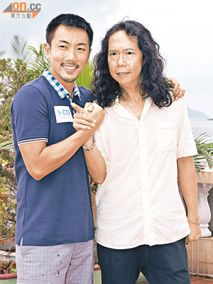 劉浩龍被記者追問戀情，即拉實Joey Tang做擋箭牌。