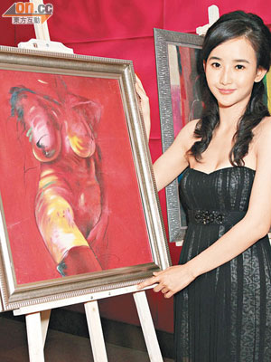 韓燕常被問：「人體畫都有模特兒嗎？」讓她花了不少時間解釋。