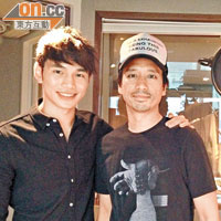 王梓軒（左）與Eric再次聯手炮製新歌。