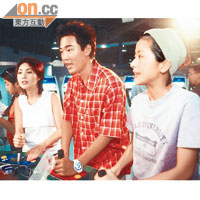 電視劇《美味情緣》是徐濠縈最後一劇，與楊千嬅（左）及林峯（中）做對手戲。