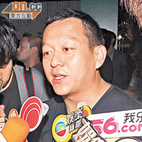 黃浩昨晚出席活動，指警方已聯絡他，不便多言。